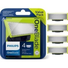 Philips OneBlade QP240 Barberhoved Sort Grøn Sølv
